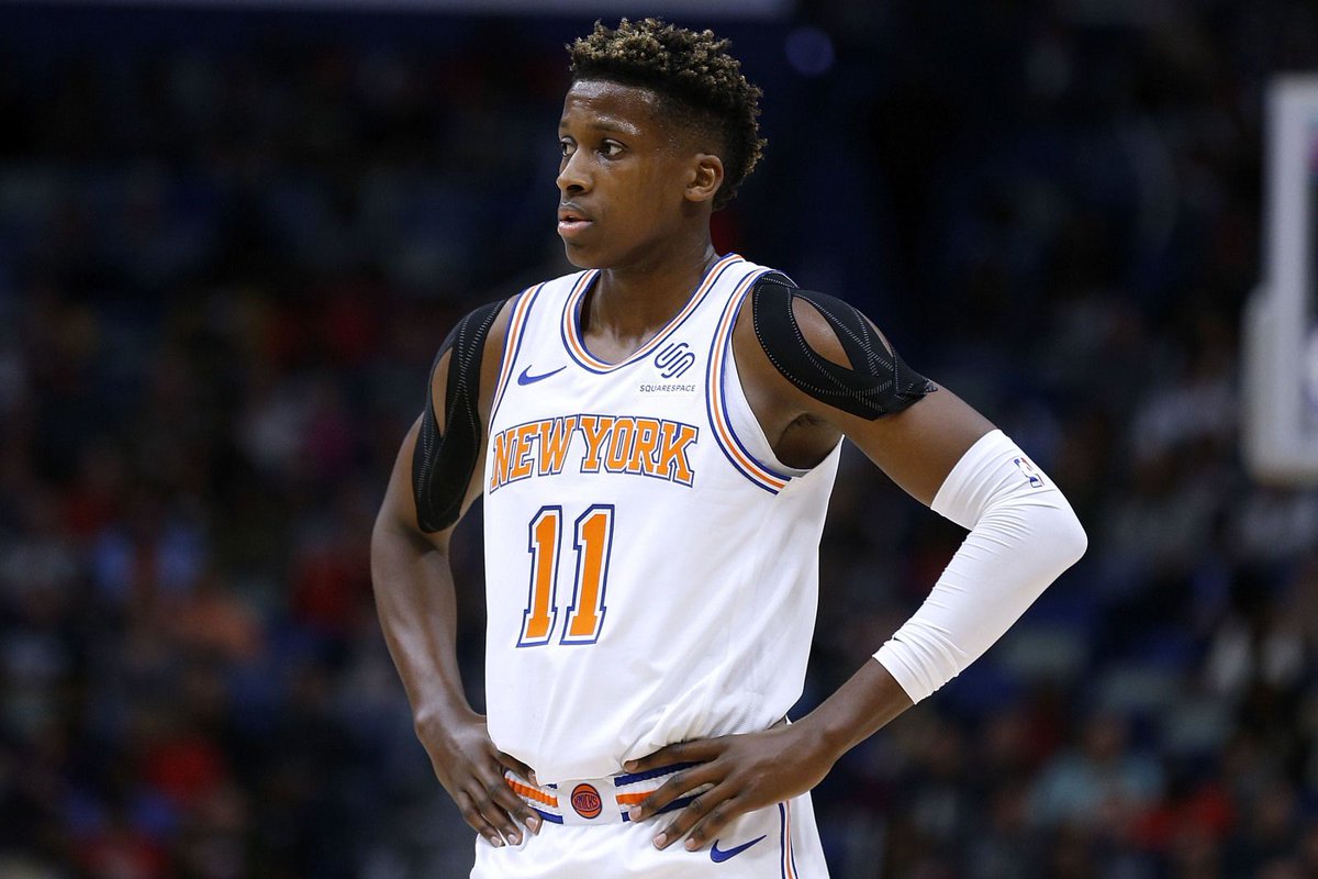 zesty_knicks's tweet photo. New York Knicks: Frank Ntilikina reacts to benching against Bucks https://t.co/oCyTaidNpa https://t.co/cxA6zKilbM