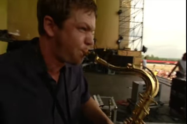 so strike what i said about this band guster being pretty cool. theyre kinda like if trader joes was a band and all the dudes in the band just work there. tbh those dudes are usually chill when i go in but i wouldnt want to listen to them in a band. this sax guy is the manager