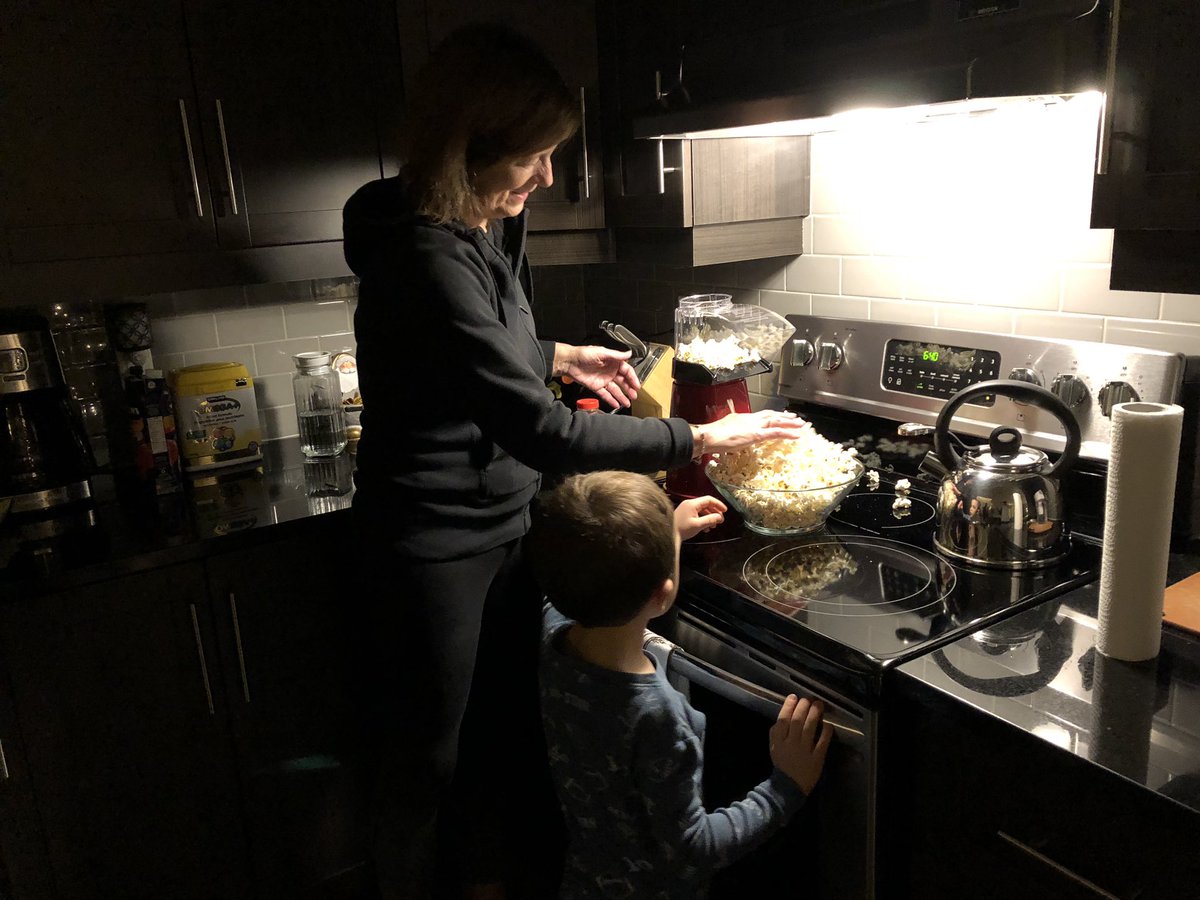 It’s a #popcorn kinda night