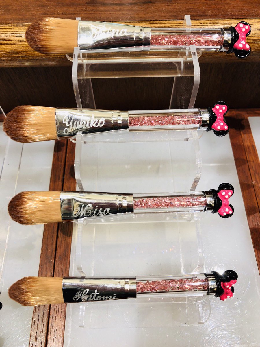 クラブ33 化粧筆　ディズニー グッズ】 ディズニーリゾート『名入れが出来るディズニーリゾート限定