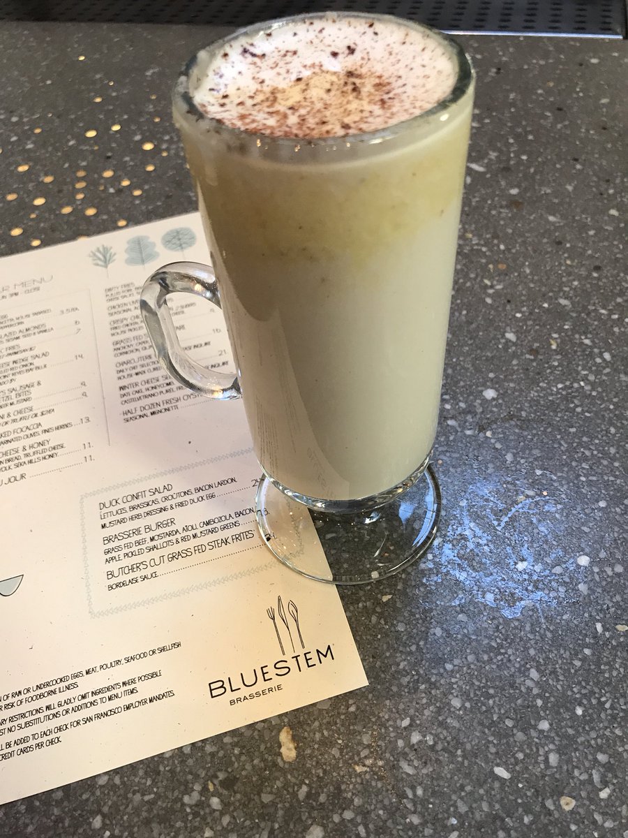 Tis the season for a Tom &amp; Jerry. <a href="/BluestemSF/">Bluestem Brasserie</a>