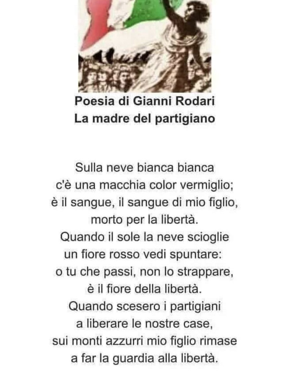 Poesie Di Natale In Siciliano.La Madre Del Partigiano Di Gianni Rodari Paese Italia Press Periodico Europeo Di Informazione