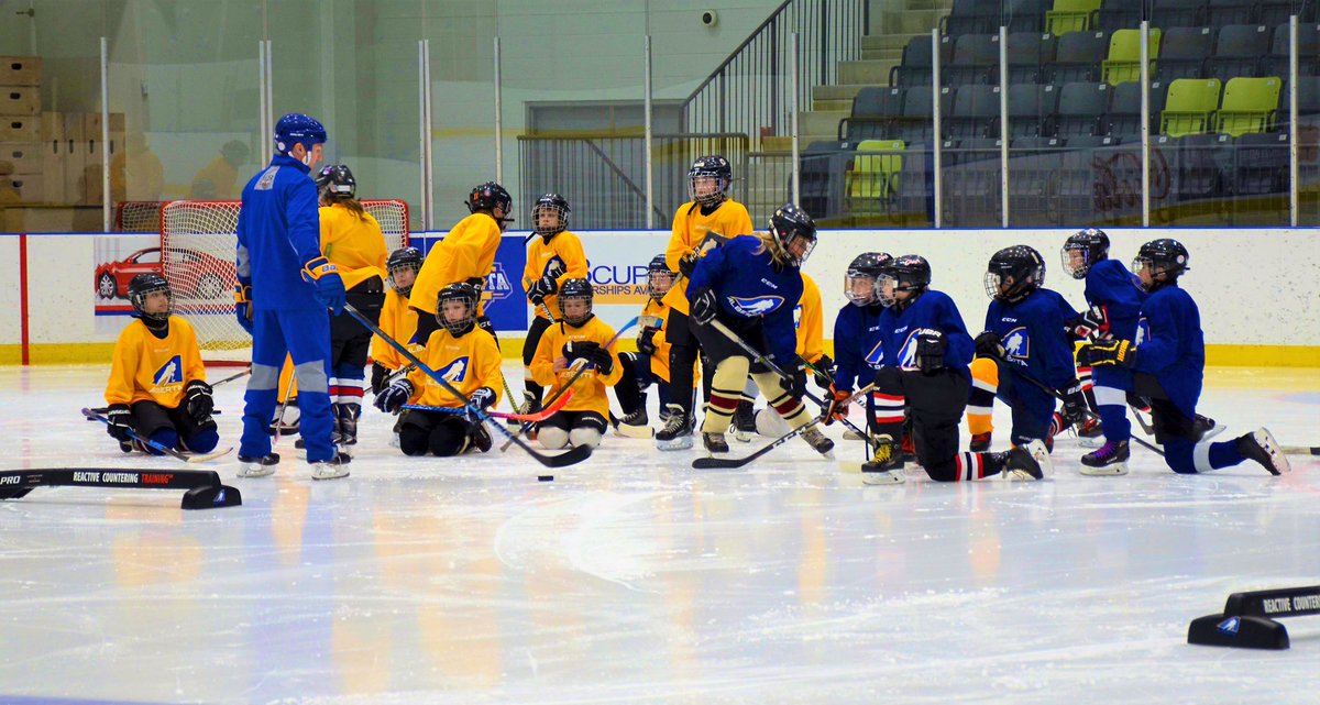 HockeyAlberta's tweet photo. A great day today as our @PEPHockey Christmas Camp kicked off in Red Deer! #HockeyForLife #PowerEdgePro https://t.co/TO16MFPyFE