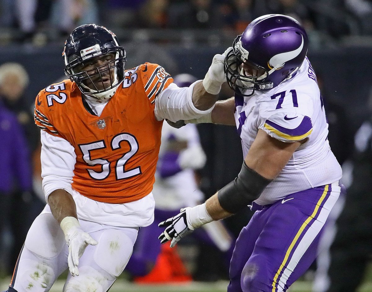 Minnesota Vikings Matchup Nightmare: Week 17 vs. Khalil Mack thevikingage.com/2018/12/27/min…