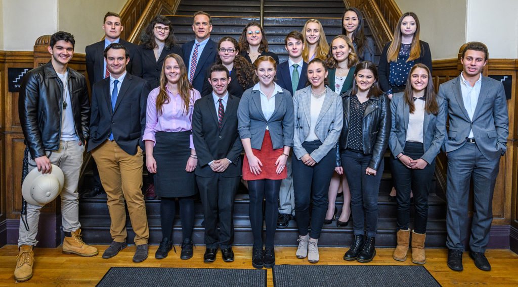 ClarkUniversity's tweet photo. The #ClarkCountdownTo2019 continues: Our story about Clark's #MockTrial team, whose members delivered victories at two tournaments this fall, was one of your favorites!   https://t.co/EsJQ3JL89j https://t.co/fkaWha3rWv