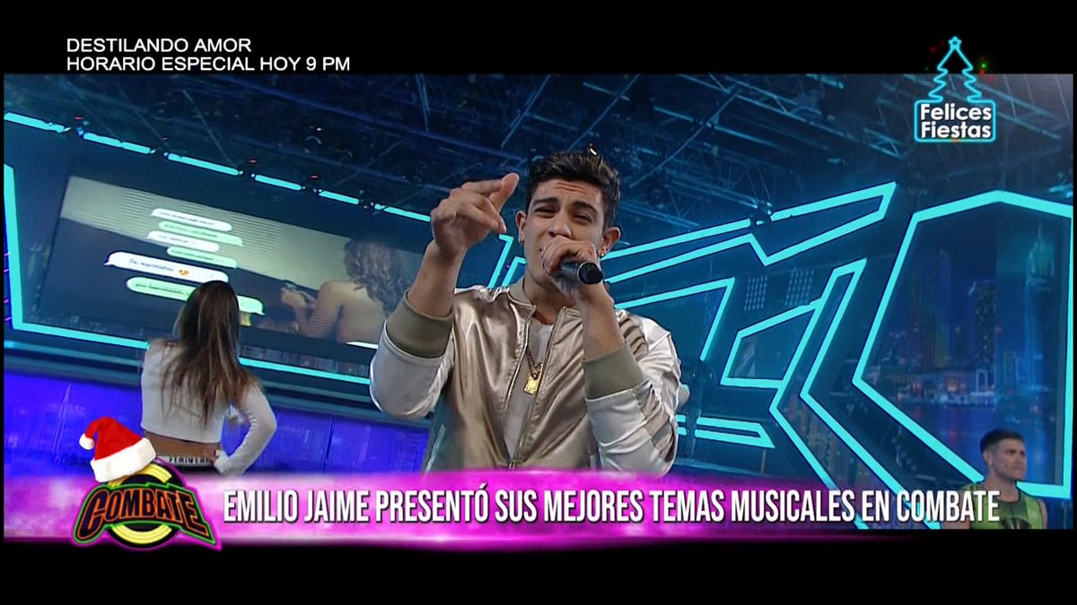 Combate_ATV's tweet image. ¡.@EmilioJaimeG  se consolida en la música!🎤🎶 Combatiente se lució con 'La sombrita', 'El brillo en tus ojos' y 'Nuestro final'  Sigue la señal EN VIVO ► bit.ly/1FbDTrs | @atvpe