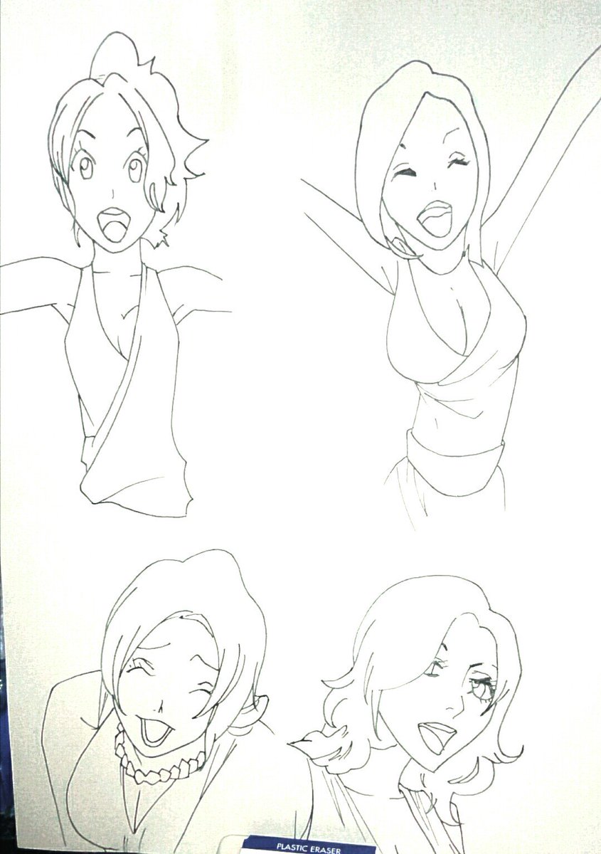 BLEACHの模写です～! 