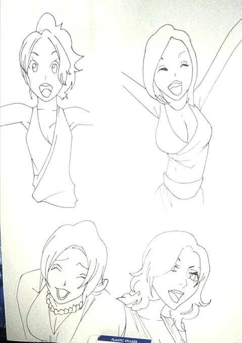 BLEACHの模写です～! 