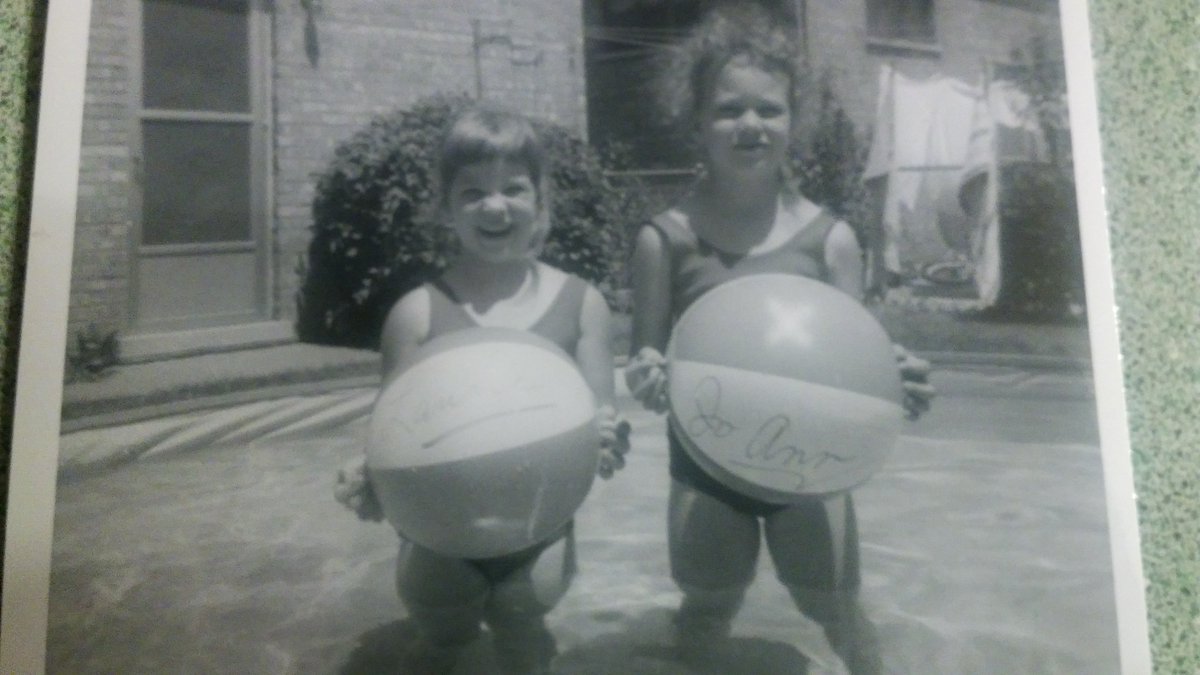 Loveshelties2's tweet photo. #ReelThrowback #Sweepstakes @SouthwestAir @SwedishFish Favorite Holiday throwback picture is of myself & my sister on the 4th of July in 1966! https://t.co/cA7SJoaGed