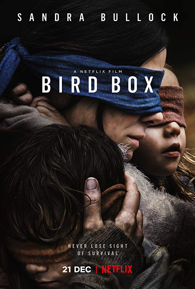 #Nosferreview #BirdBoxNetflix w/ #SandraBullock had some #Rippersmooth moments Didn't see end comin (pun intended) Hard not to compare @quietplacemovie Mash up of #Nightofthecomet #theMist & classic World, Flesh & the Devil @Netflix @Horrornews #HorrorMovies @PromoteHorror
