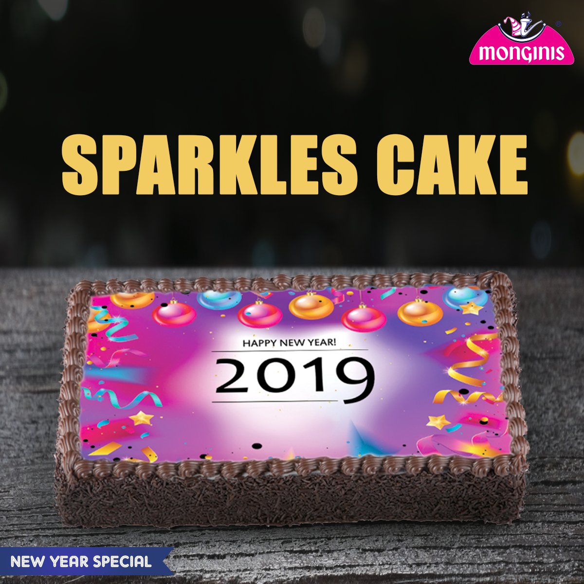 MonginisIndia's tweet photo. It’s the last day of 2018, and you should definitely end it on a sweet note! Head to a Monginis to have a yummy cake today!
Visit a Monginis Store near you: https://t.co/S1RDnPc6M2
#NYEByMonginis #SweetEndingsByMonginis #Cake #3dCake #EmotionCake #HappyNewYear #NewYear https://t.co/nDNZVfvDlT