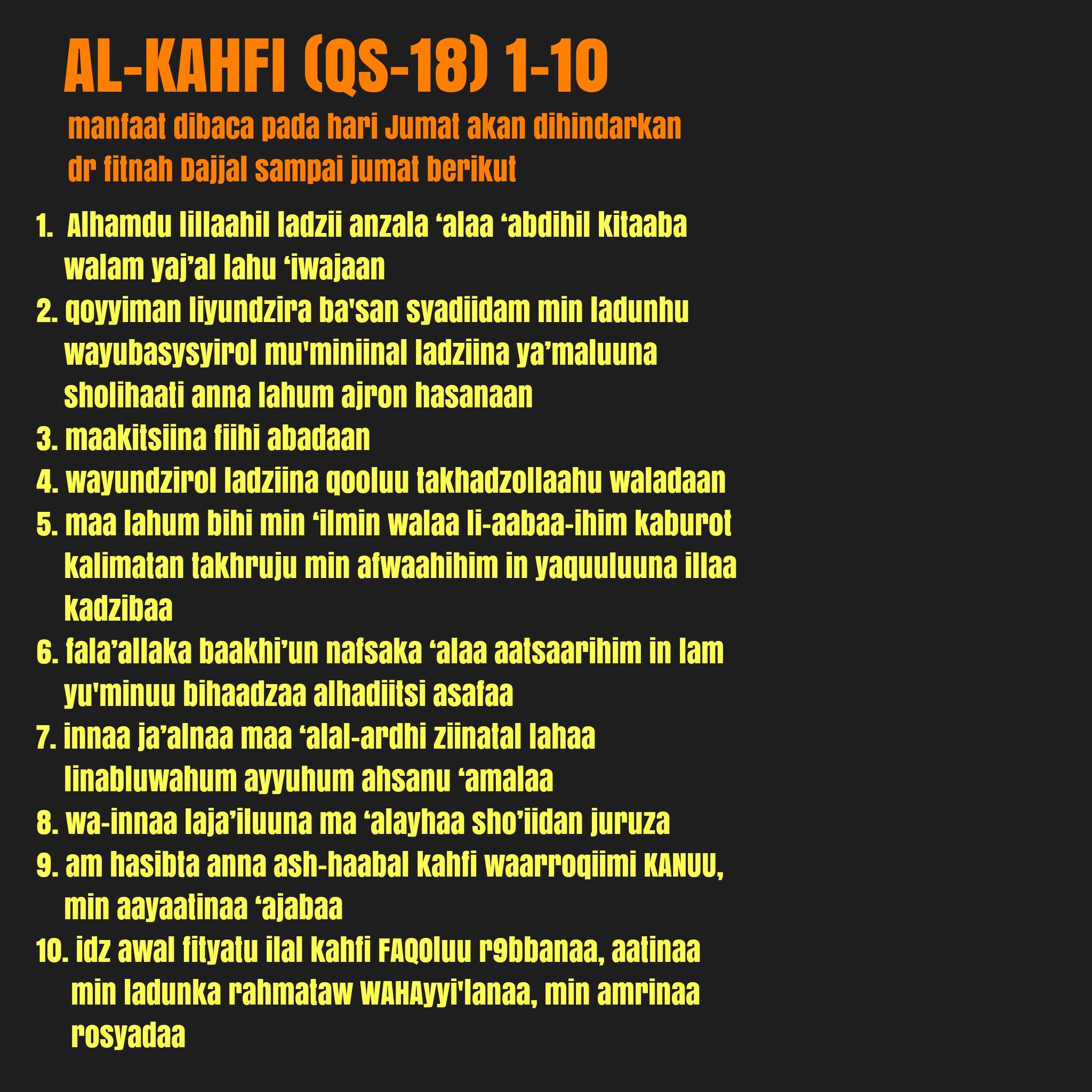 Download 84+ Contoh Surat Al Kahfi Manfaat Gratis Terbaru
