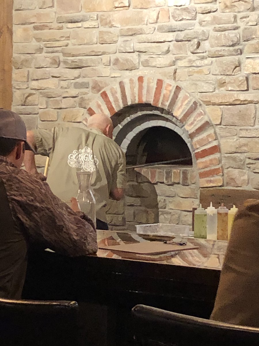 The pizza oven is rocking!  2 more hours to come experience delicious 🍻 and 🍕!!  <a href="/RedboneCo/">Redbone Magic Brewing Co.</a> is making it happen!! #outlastthecritics