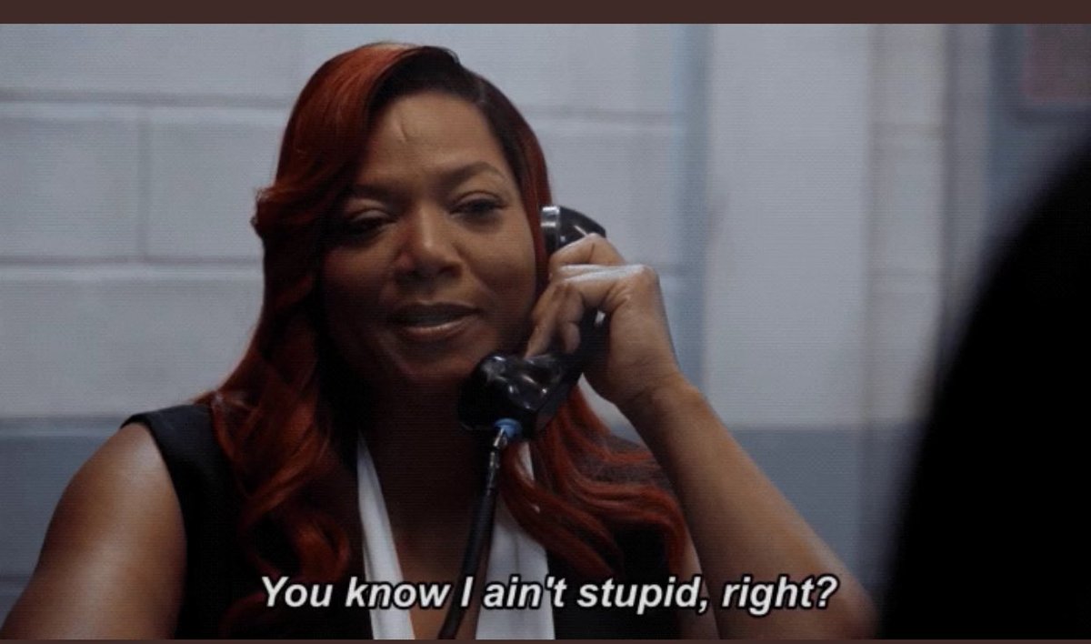 IMQUEENLATIFAH's tweet photo. TFW you try to go on a nice trip and your sister ends up in jail #STAR https://t.co/0seBnpg31h