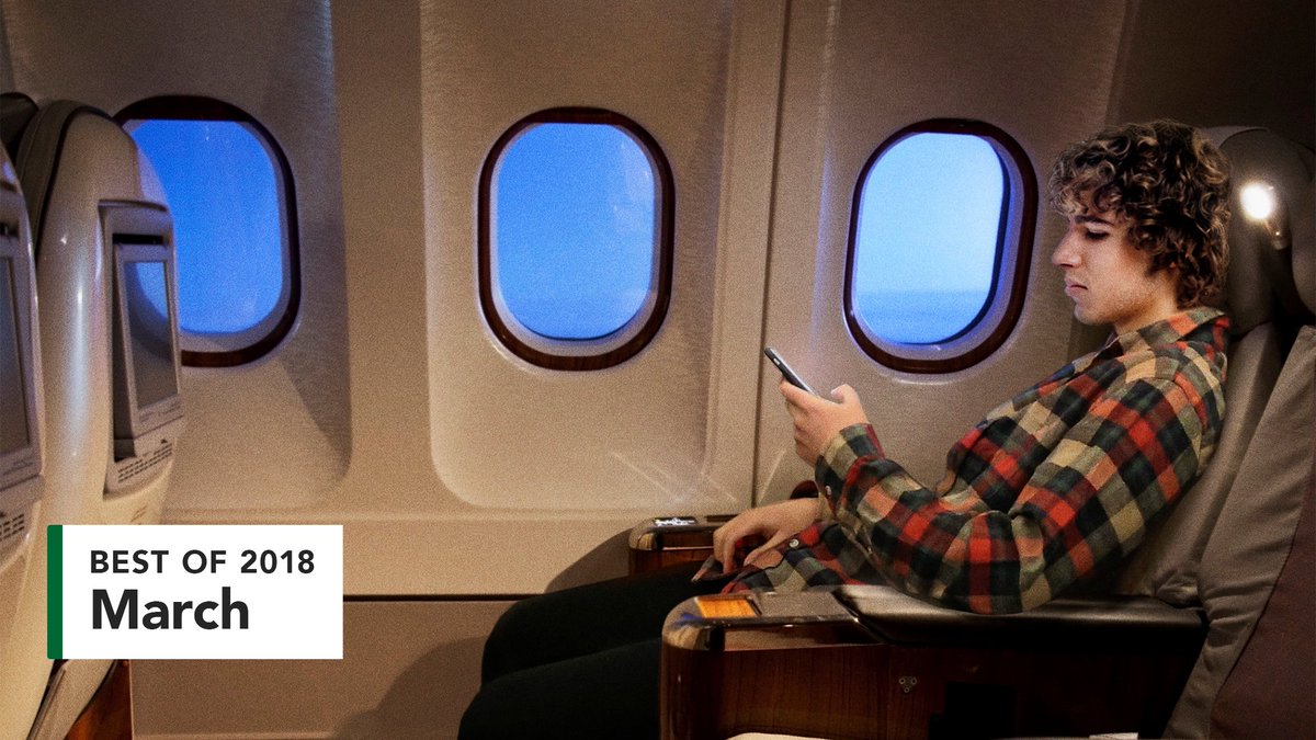 TheOnion's tweet photo. Each Passenger Has Own Theory About How Guy Got Into First Class https://t.co/06ZggQaTah #OurAnnualYear2018 https://t.co/Vuon2onHPO