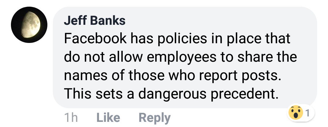 4861636b6572's tweet photo. Hey @facebook @fbnewsroom,
Are your employees committing CRIMES??? See below.
I hope you will treat this with seriousness and start a REAL investigation into this group/Admin and your employees.
#DeleteFacebook
#LogOutFacebook
Link to post:
"https://t.co/A4GrjmW4D0" https://t.co/rAVIQRuta6