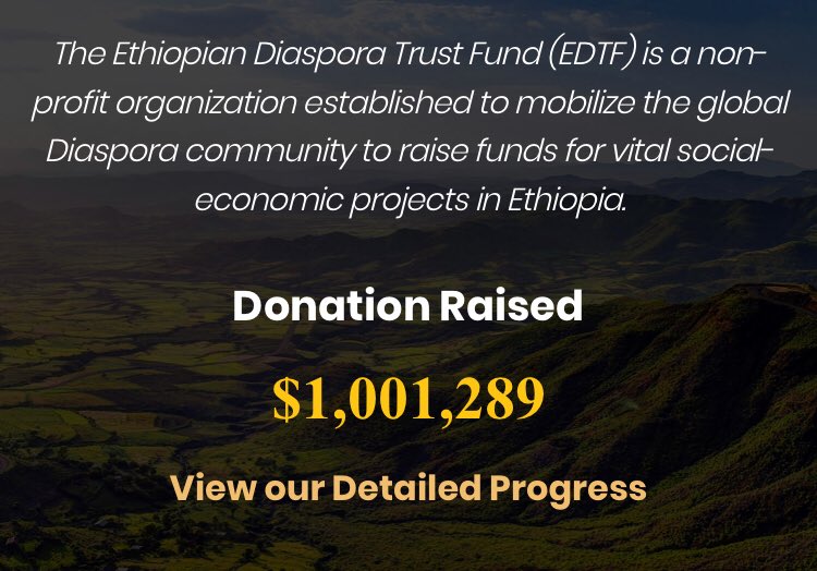 PMEthiopia's tweet photo. There is great power in coming together Ethiopia! Let’s bank on the momentum we’ve built over the past few days and work towards our next 1,000,000 target. 

“Working together to build a better Ethiopia” https://t.co/GSysvqhQna