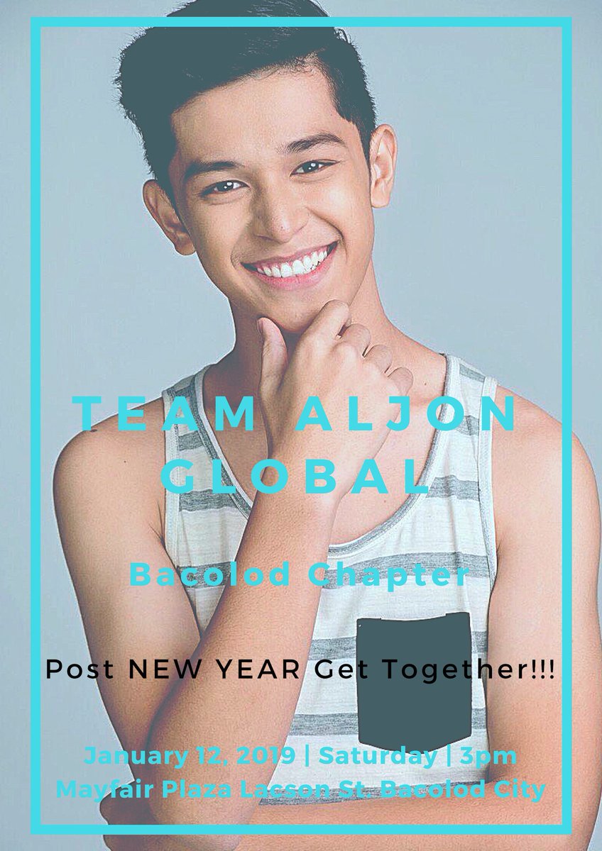 SolidAljonBCD_'s tweet photo. Hi guys! TAG Bacolod chapter will be having a NEW YEAR GET TOGETHER. Sa mga taga Bacolod/Negros Occidental na gusto pong pumunta, DM niyo po kami. 😊💙 @AljonMendoza_ 

#PBB8ChallengeAccepted https://t.co/iQndygCiZl