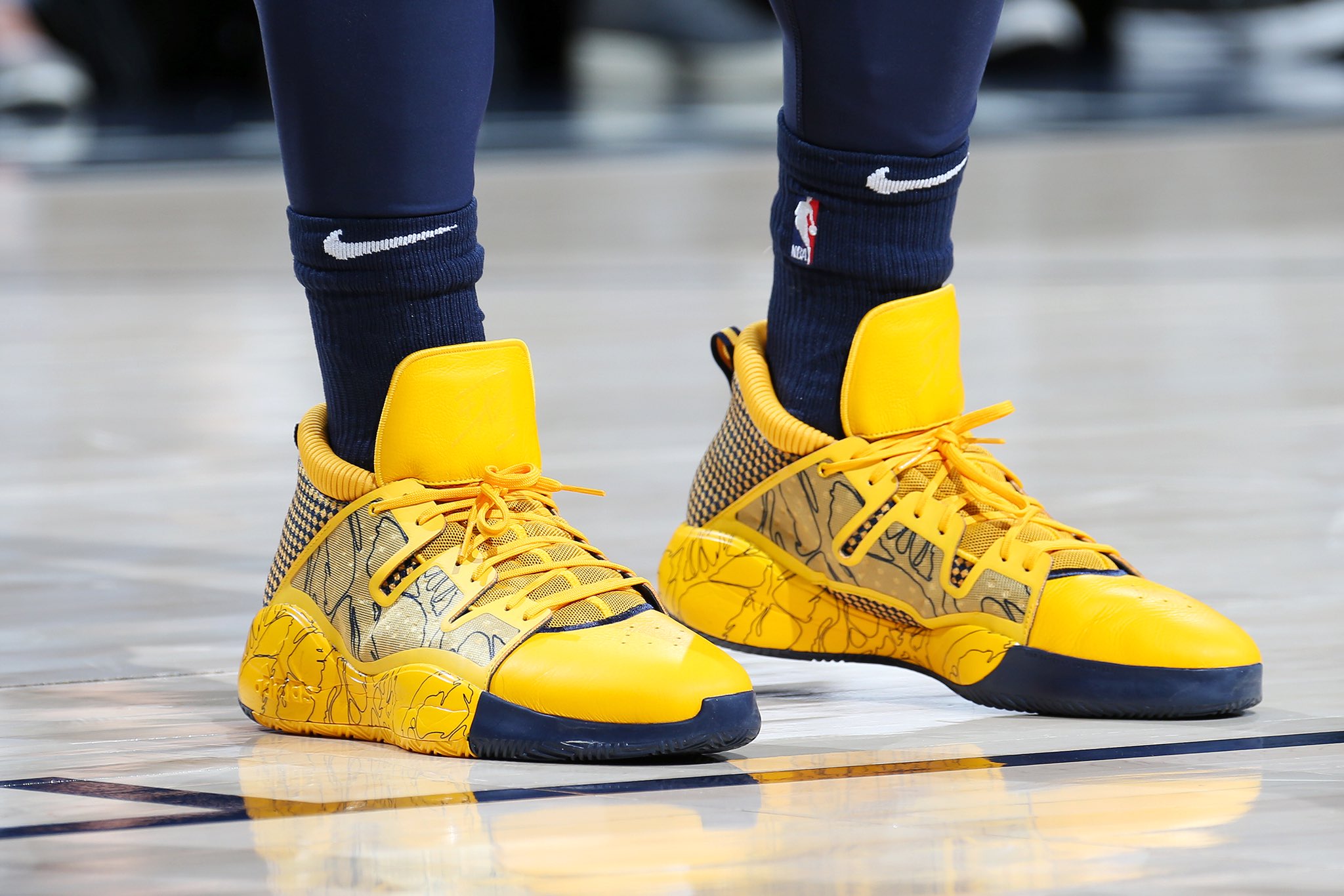 adidas pro vision on feet