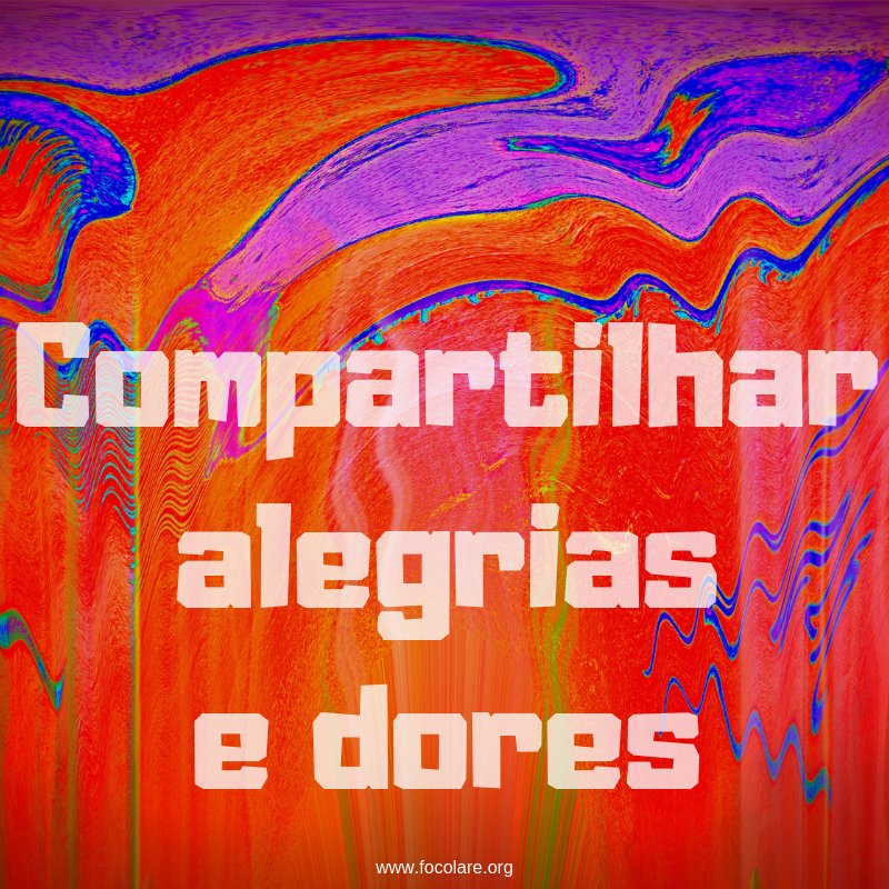 Focolare_org_pt's tweet photo. Passa palavra: Compartilhar alegrias e dores. #passapalavra_focolares https://t.co/2jDfGJ5a9Y