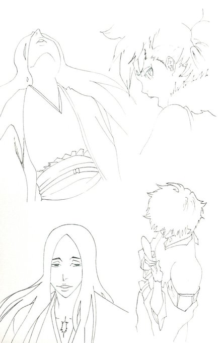 BLEACHの模写です! 