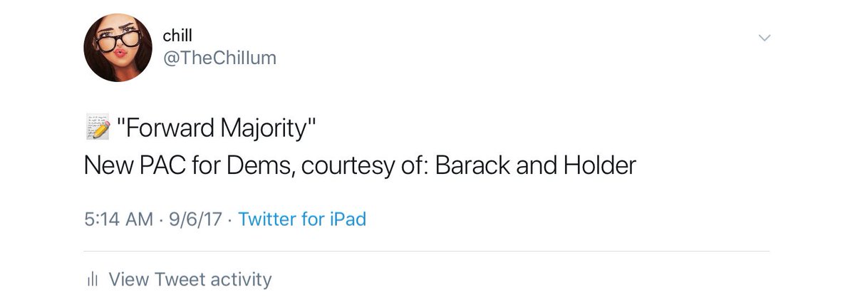 chiIIum's tweet photo. #ForwardMajority 
#ReidHoffman 
#EricHolder
#Obama https://t.co/L6FBE11af2