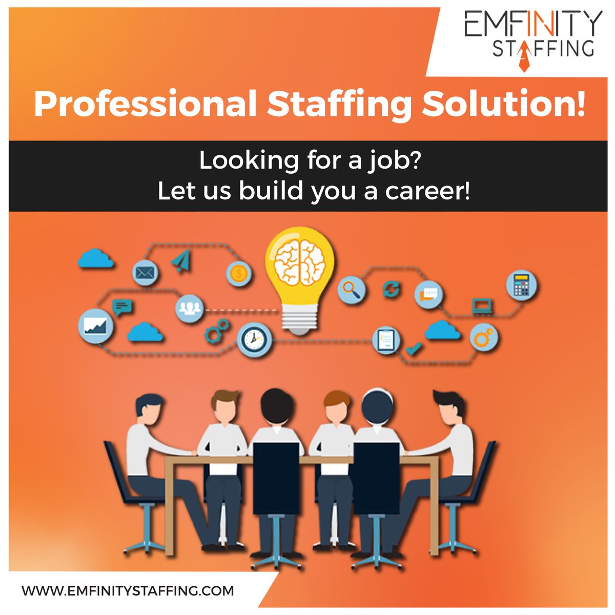 Emfinitystaff's tweet photo. Looking for job, Let us build your career - https://t.co/HsXQrY32D5

#staffing  #jobhunting #careergoals #jobsearching #jobinterview #jobposting #careerchange #careerdevelopment #jobsearch #recruiterlife #jobhunt #careeropportunities #recruitmentfirm #campaigns #recruit #recruite https://t.co/T8EkFCovYz