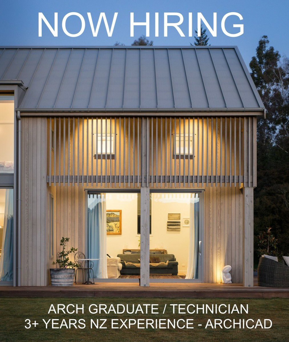 barrycondon's tweet photo. Position Available⠀
⠀
Wanaka based NZIA practice seeking a Graduate Architect or Technician with 3+ years NZ experience to join the team in Feb 2019. See link in bio.

@NZIArchitects #architecturejob #EmployeeExperience #wanaka #queenstown #graduate #Jobs https://t.co/uuGH7tkKha
