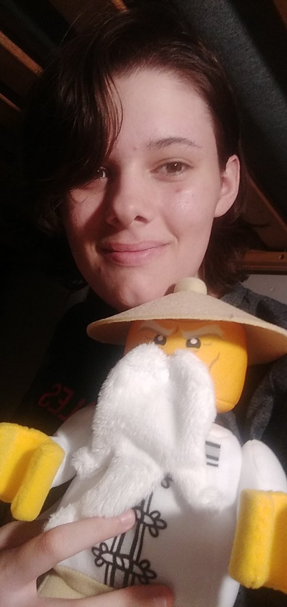 BHanchen's tweet image. My #Ninjago #SenseiWu plushie arrived today :D