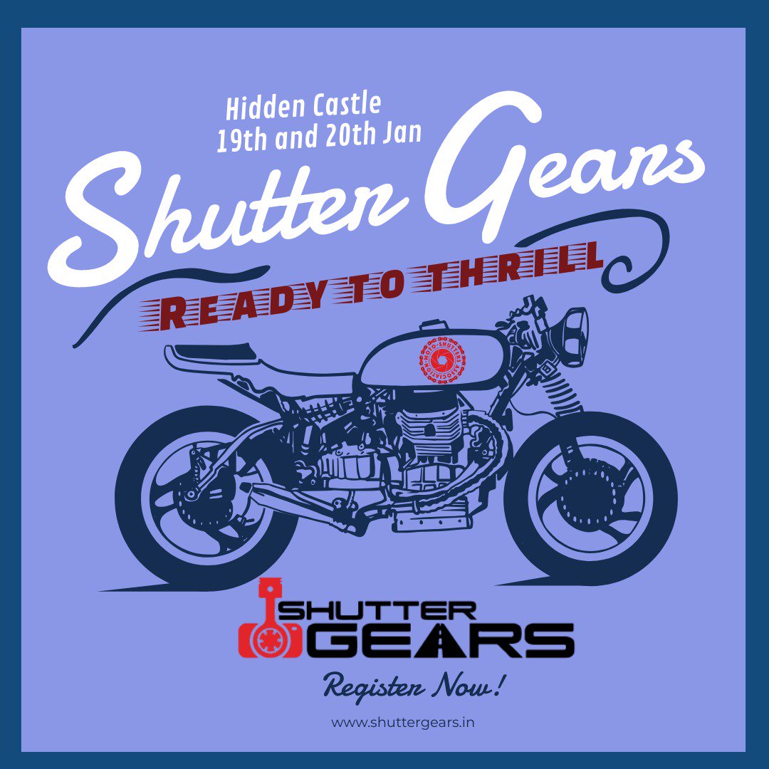 Registrations open for #ShutterGears2019 and are selling off as hot cakes. Book your slot asap
Jan 19,20 - 2019 at hidden castle

#motocross #supercross #photography #Motorcycling #HighwayDelite #DeccanHospital #TheHiddenCastle 
#RoadThrill #ETMC #DynamicRyderz #Apollo #teamBHP