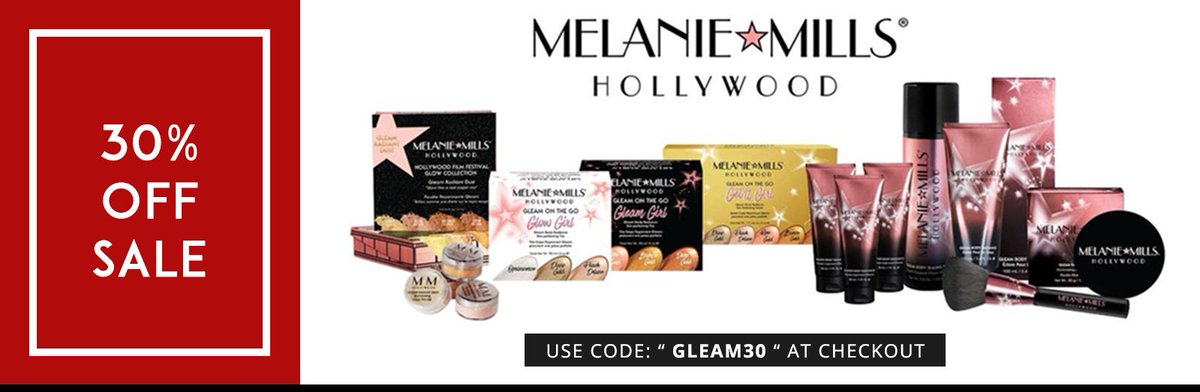 Still looking for that new year sparkle? Look no further. Take 30% off Melanie Mills Hollywood Body Radiance makeup using code " GLEAM30 " at checkout. 
#melaniemillshollywood #dwts #bodymakeup #professional