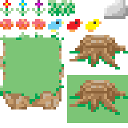 CaliberMengsk's tweet photo. Time for a random tweet of pixel art! Here you go #gamedev Enjoy! https://t.co/t7rHuxyW7z