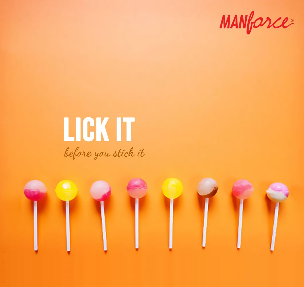 ManforceNepal's tweet photo. Lick it before you stick it!
#Manforce #PracticeSafeSex https://t.co/WNiSLuaxpc