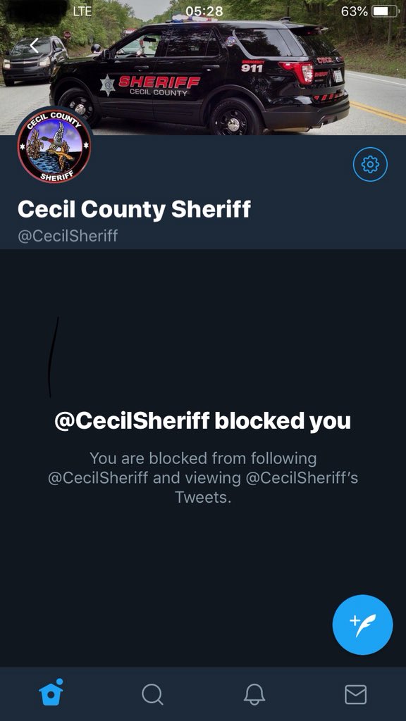 AskMeBell's tweet photo. December 28, 2018 05:32hrs/am @CecilSheriff BLOCKED Me...I Wonder Why @FBI &amp; @MDPublicSafety ? https://t.co/MjtPDaPjty