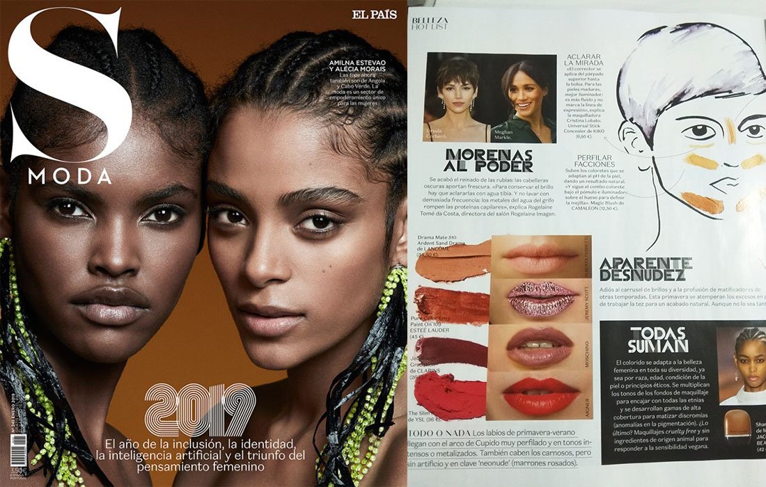 La revista <a href="/smoda/">S Moda</a> destaca las opiniones de la maquilladora profesional Cristina Lobato. La mejor #comunicación es aquella que te acerca a tu público. #prensa