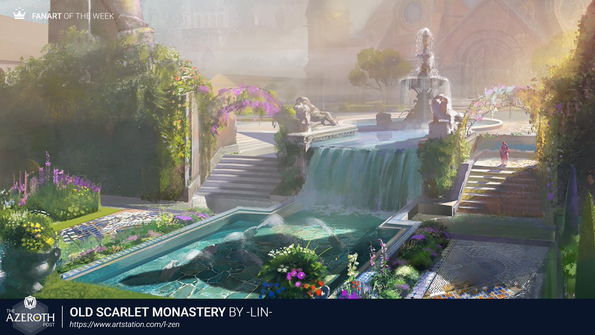 azerothpost's tweet photo. Old Scarlet Monastery by -LIN-, follow this amazingly talented artist for the full version, to buy prints and see more art at https://t.co/T49CMzNHro
#worldofwarcraft #wow #blizzard #azerothpost #fanart #art #weekly #scarletmonastery #tirisfal #garden #cathedral https://t.co/8DVlHW0wbd