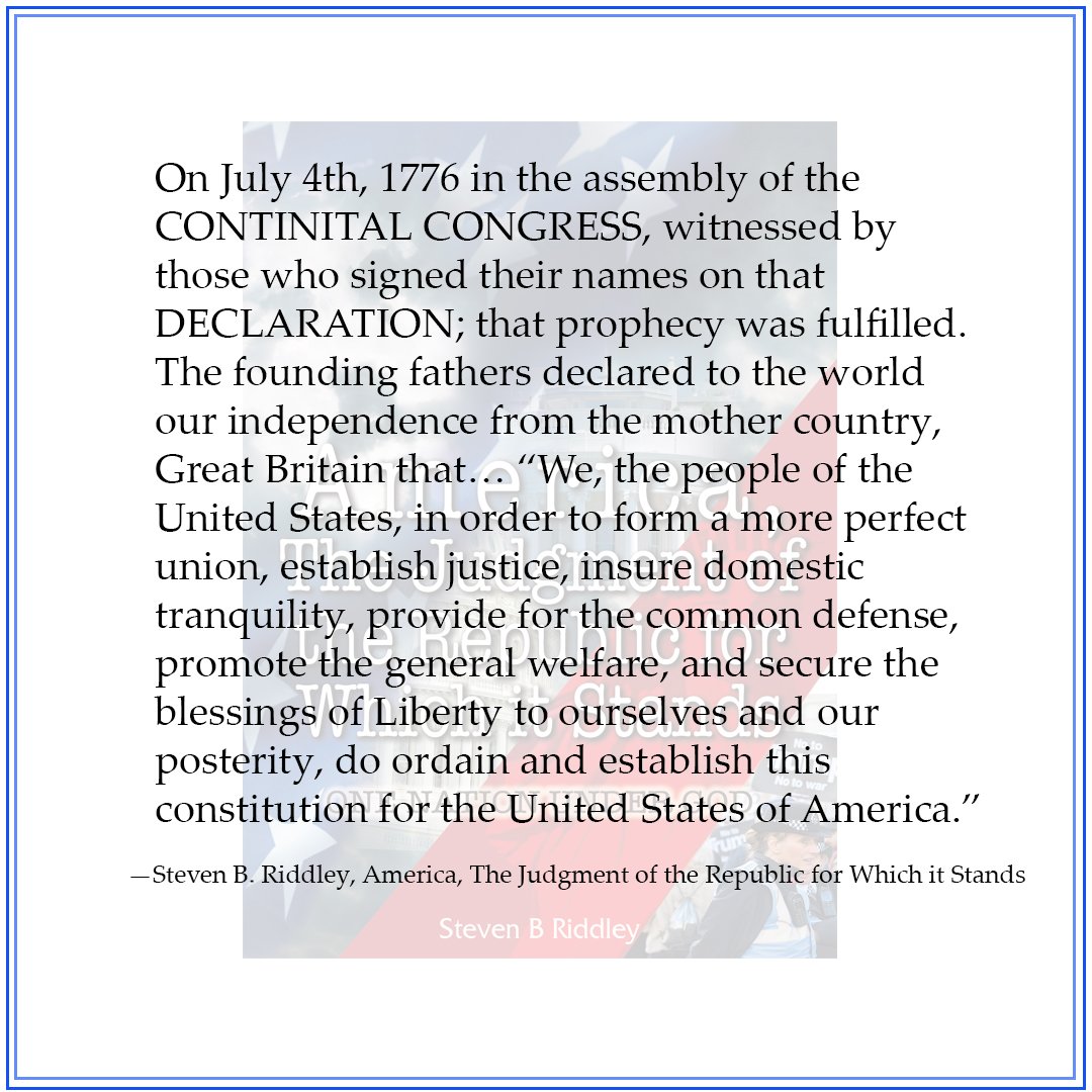 StevenBRiddle's tweet photo. More in "America, The Judgment of the Republic for Which it Stands"
Click here to order: https://t.co/aRAGoDNV42

#OneNationUnderGod #ToplinkPublishing https://t.co/i53MF9NfRv