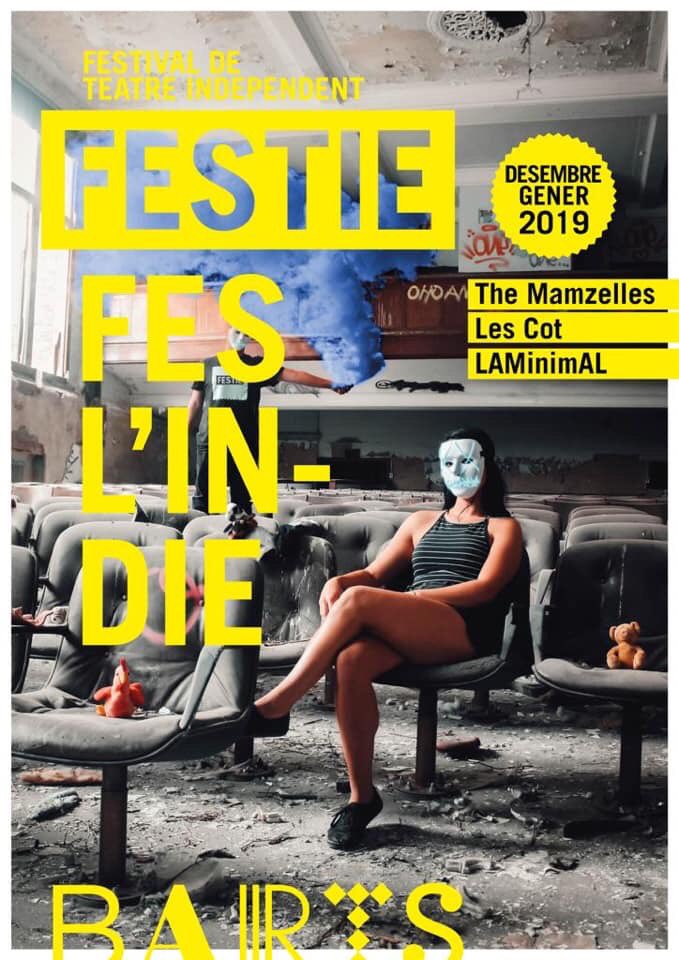 R_deARTE's tweet photo. "MAFIA" de @TheMamzelles en el FESTIE, Festival de Teatre Independent, en la Sala @BARTSbcn . La historia de las hermanas Maritzzo, una dosis de gore y Tarantino. #teatro #teatroindie #FestivaldeTeatreIndependent #feslindie #barts #FESTIE #TheMamzelles #LesCot #LaminimAL https://t.co/2BeMwaupNM