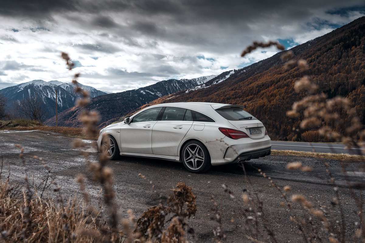 MercedesAMG's tweet photo. Sophisticated urban explorer or countryside adventurer - the choice is yours with the versatile Mercedes-AMG CLA 45 Shooting Brake.

[Csn: 8.6-8.5 l/100km | CO2: 195-194 g/km]

📷: @Der__Chris for #MBsocialcar https://t.co/qMpVCbe75H