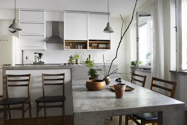 mpsMobelEU's tweet photo. Eine Wohnung mit Charakter ! 
Beton und Holz schaffen eine außergewöhnliche Verbindung.
Einige Details sind besonders auffällig. Es lohnt sich, auf die konkrete Küchenplatte aus Beton zu achten.
https://t.co/HeCRQiLJ9K
#Tisch #Esstisch #Küche #Wohnung #Einrichtungsidee https://t.co/ztk13unCWh