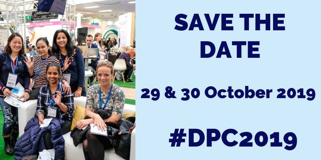diabetespc's tweet photo. Save the dates!! If you’re getting #DPC2018 withdrawal symptoms there are just 10 months to go until #DPC2019 takes place on 29 and 30 October 2019. You can register your interest here: https://t.co/MWgaoiq9U4 https://t.co/GCYXzpsBiF