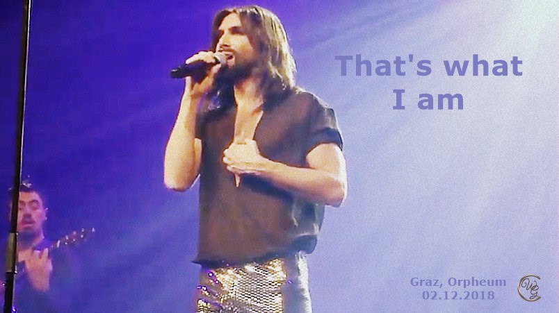 ConchitasWG's tweet photo. 👍🎀💗@ConchitaWurst with #thatswhatiam at the tourstart #ConchitaSWSG #concert in #Graz #Orpheum 02.12.2018 👍🎀💗 what an evening #fantastic 👍🎀💗  https://t.co/slJa7tyfEo #conchita #conchitawurst #theunstoppables #ConchitaLIVE #ConchitaFVWL👍🎀💗https://t.co/VpRkvGbVI0 #fvwl https://t.co/QlrMNY2Cwr