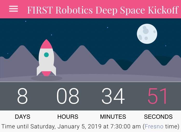 Who’s excited for FRC 2019 Deep Space Kickoff?? I know we are!