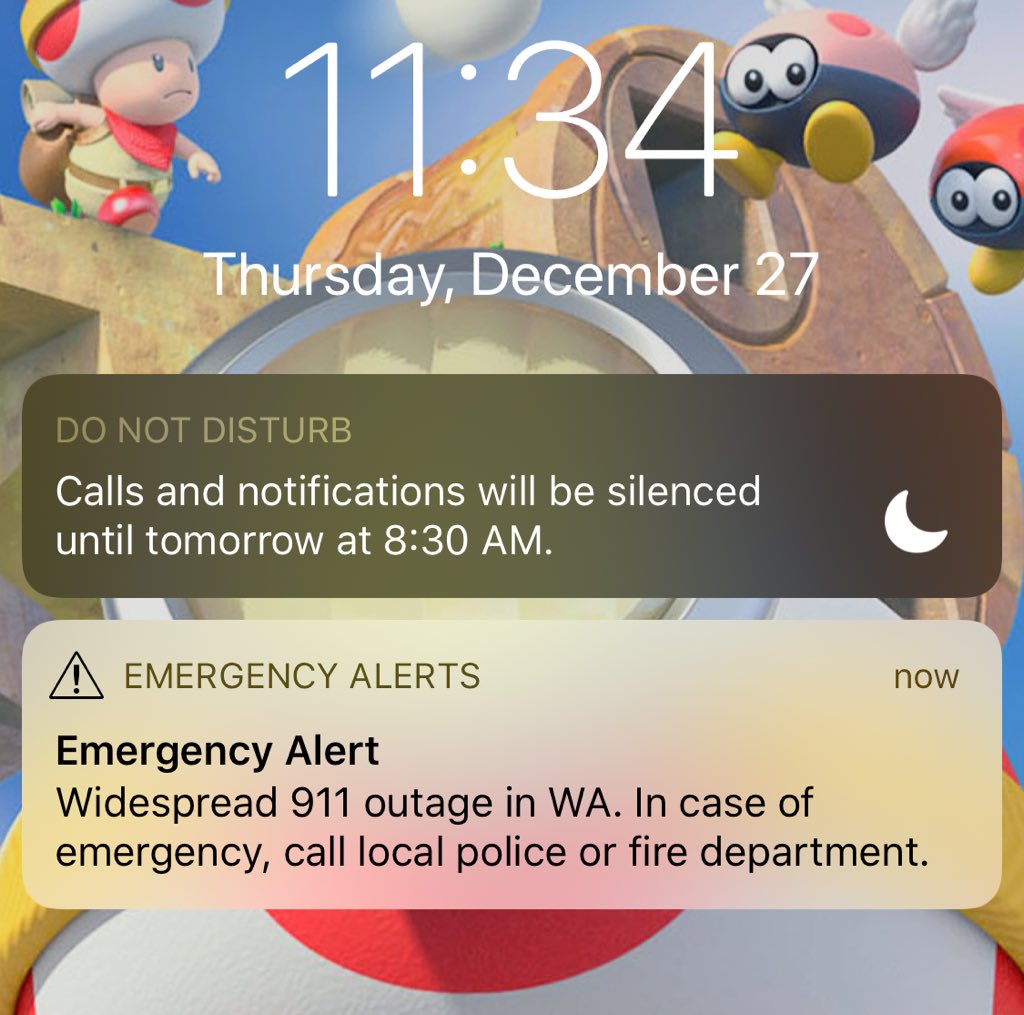 JillthePillNet's tweet photo. Gee thanks. At least the EAS still works. #EASAlert #CenturyLinkOutage https://t.co/Cf9x7NeIb6