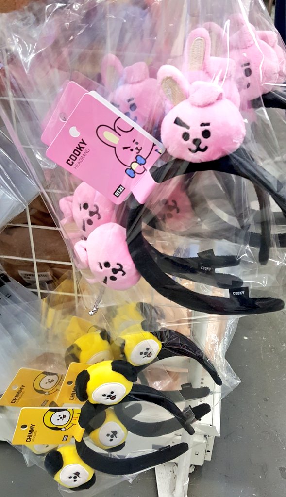 BT21】 カチューシャ再入荷🎵 CHIMMY/COOKY