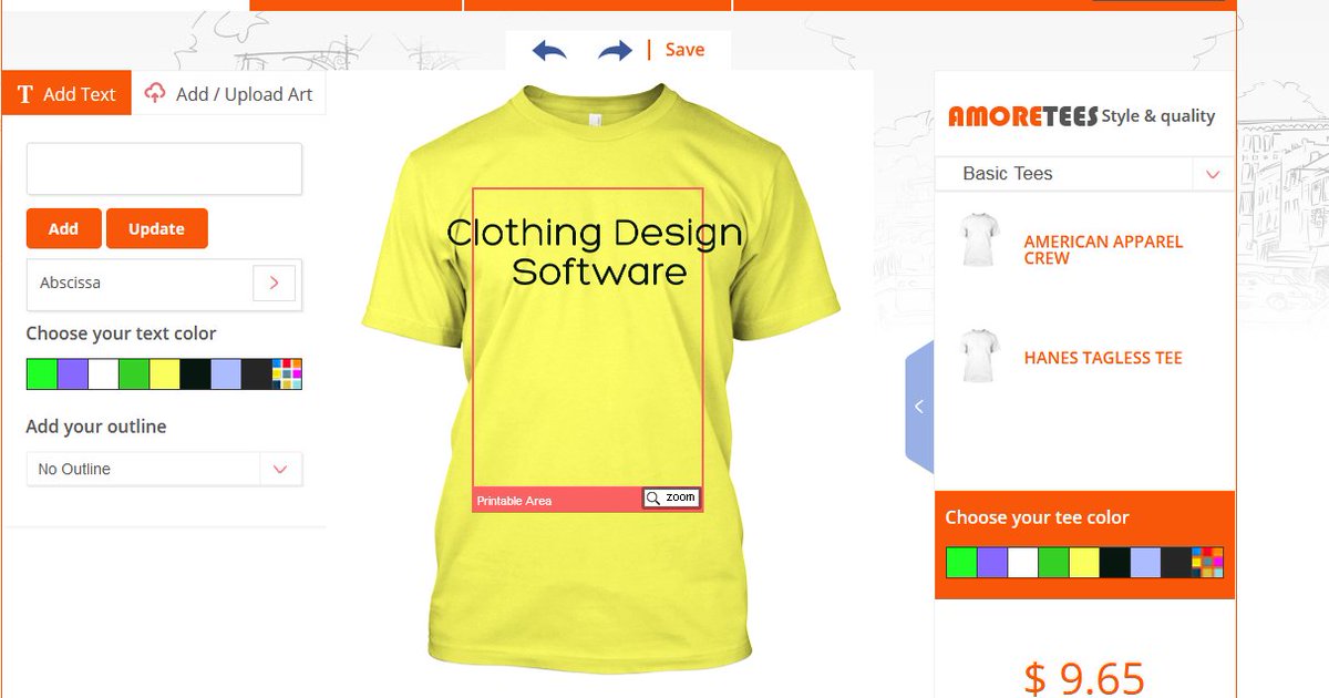 no_refresh's tweet image. How does a clothing design software help you enrich your clothing style?
#clothingdesignsoftware #clothingdesigntool #tshirtdesigntool #shirtdesigntool #onlineproductdesigntool 
article1.co.uk/Articles-of-20…