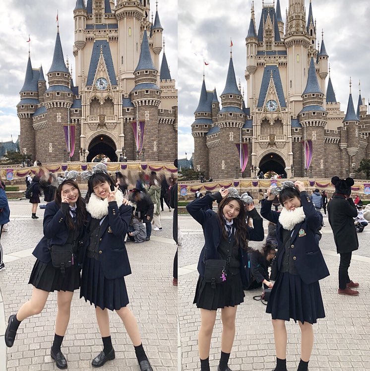 Moe Disney Land さらと弾丸で制服ディズニー楽しすぎた 寒かったけどクリスマスシーズンでめっちゃ綺麗かった さら3日間ありがとう Moe Disney Land さらと弾丸で制服ディズニー楽しすぎた 寒かったけどクリスマスシーズンでめっちゃ綺麗かった さら3日間ありがとう