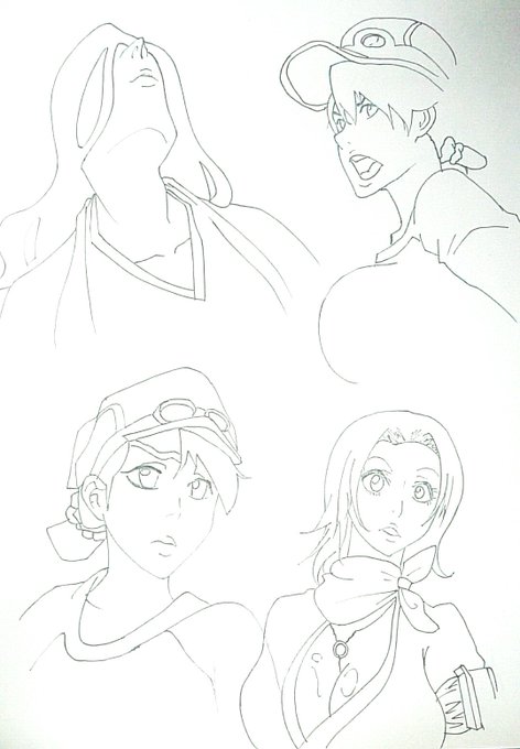 BLEACHの模写です～! 