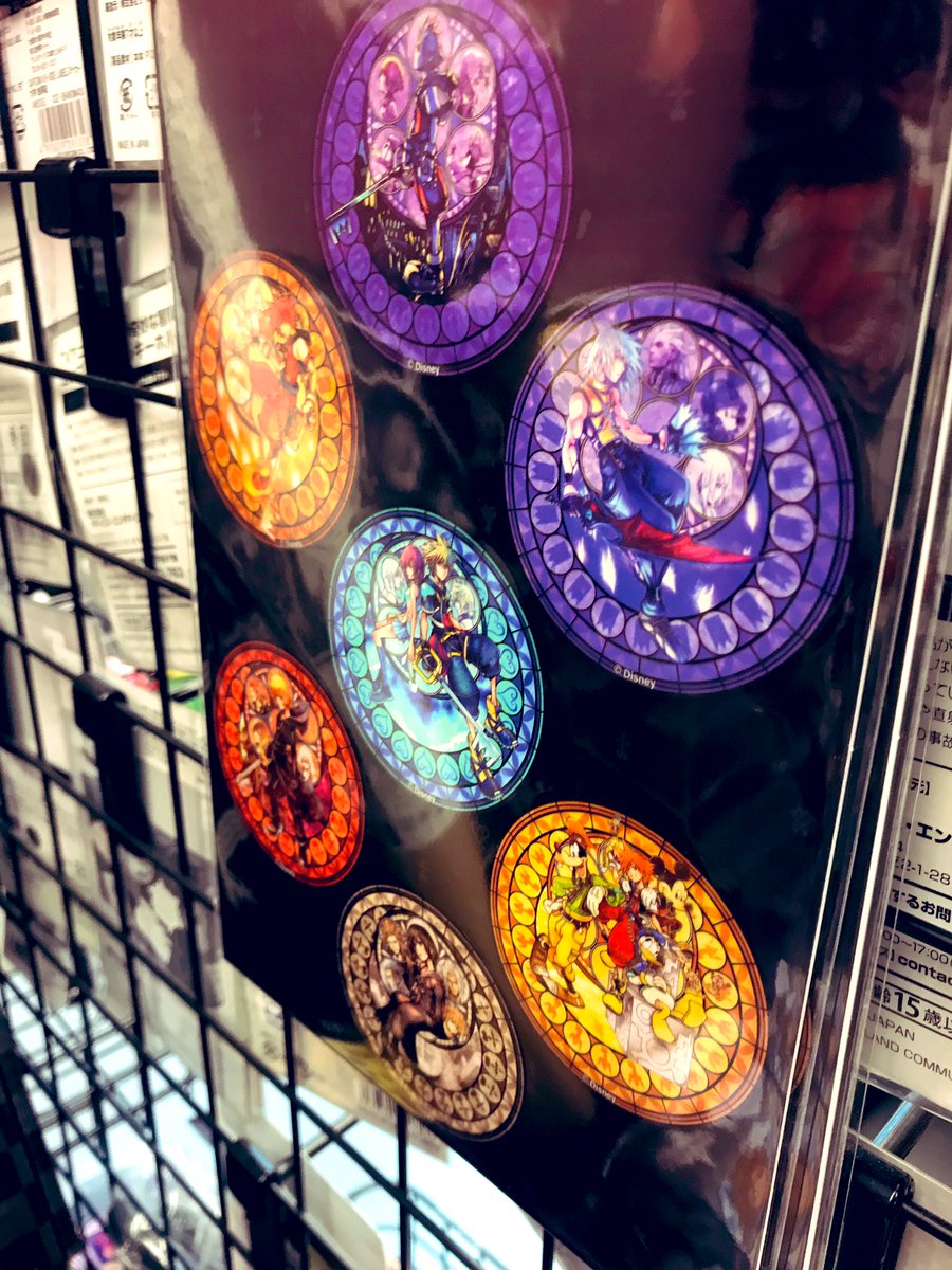 Tokyo Video Gamers キングダムハーツ3 アクリルキーホルダー 702 税込 キングダムハーツステンドグラス ステッカー セット 1 728 が入荷しました Kh3 Kh スクエニ ディズニー