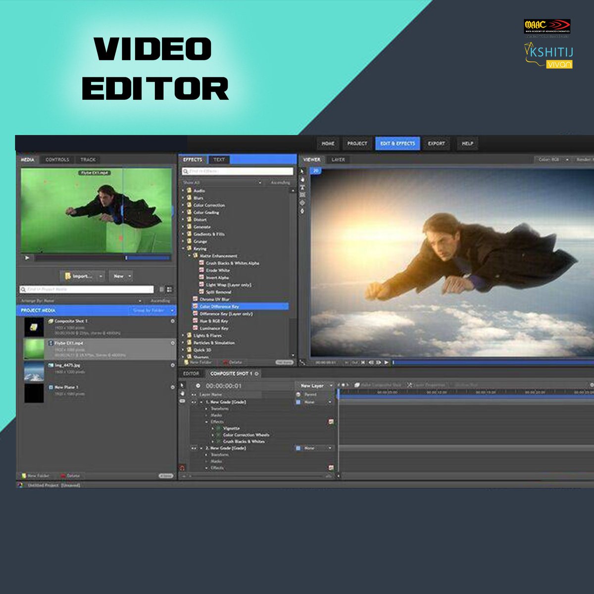 MaacAhmedabad's tweet image. Learn more about Lighting Technique and Aesthetics with MAAC Ahmedabad !!!
goo.gl/y23zZEW
#lightingtechnoque #aesthetics #filmmakingprocess #AnimationCourses #MaacCGRoad #MaacSateliteRoad